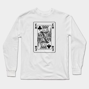 King of Clubs black version Long Sleeve T-Shirt